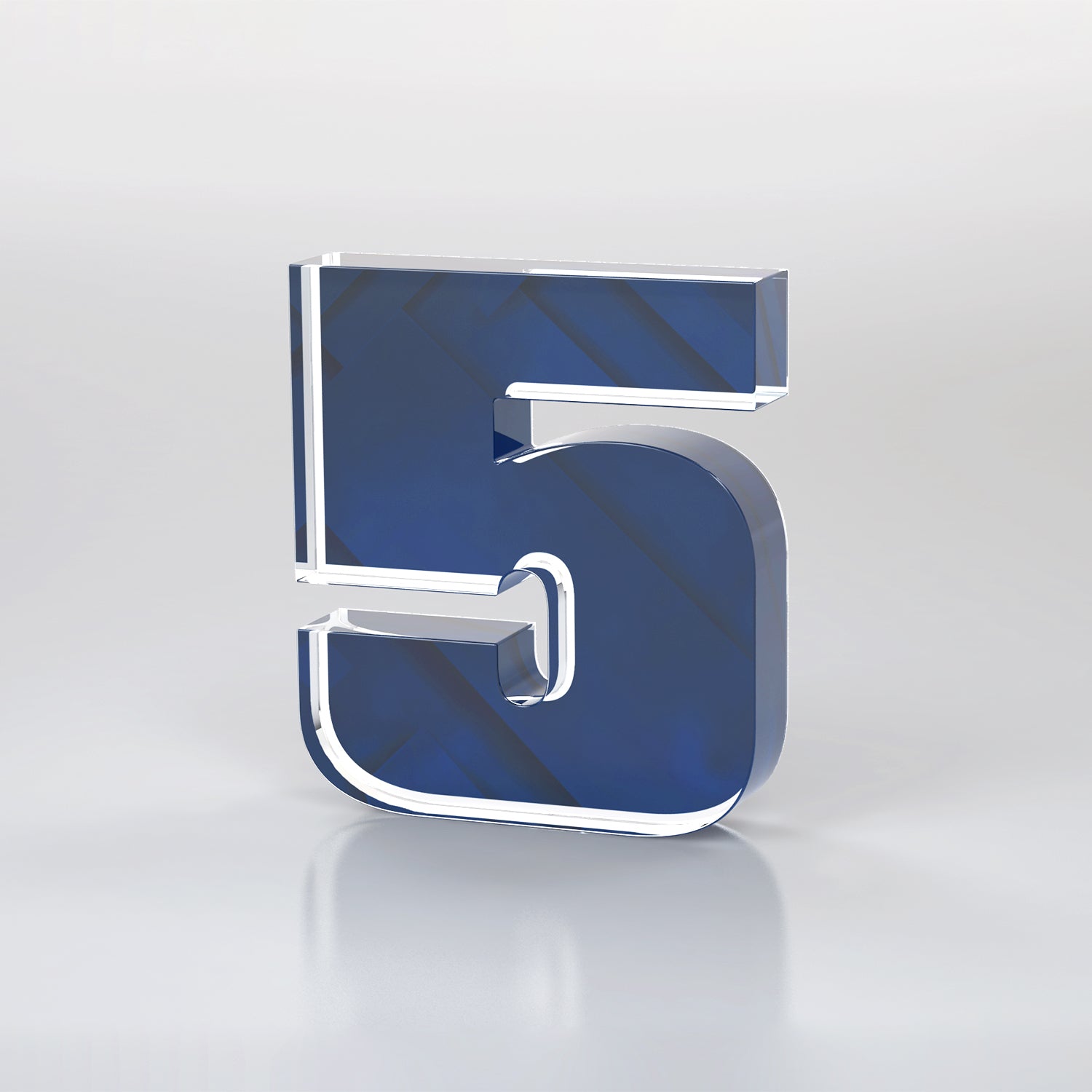 Anniversary Freestanding Award, Colors - 1 Digit