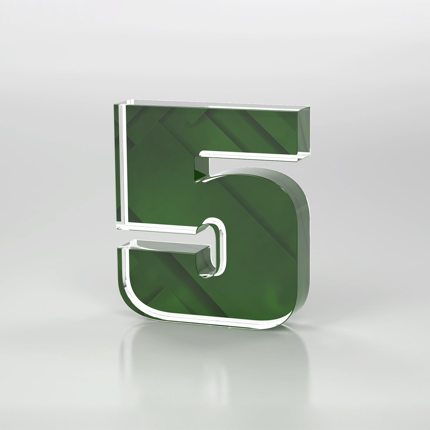 Anniversary Freestanding Award, Colors - 1 Digit