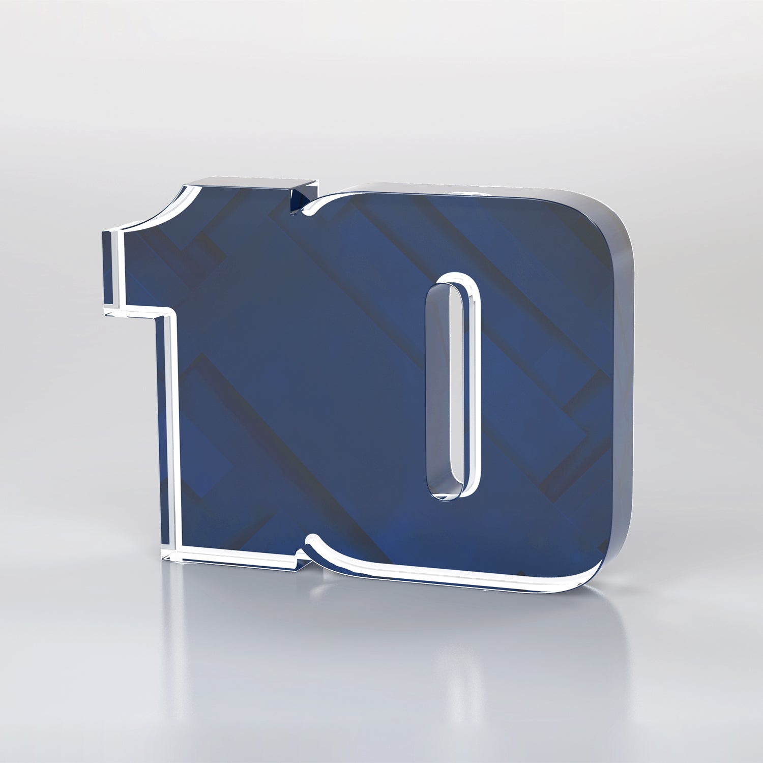 Anniversary Freestanding Award, Colors - 2 Digits