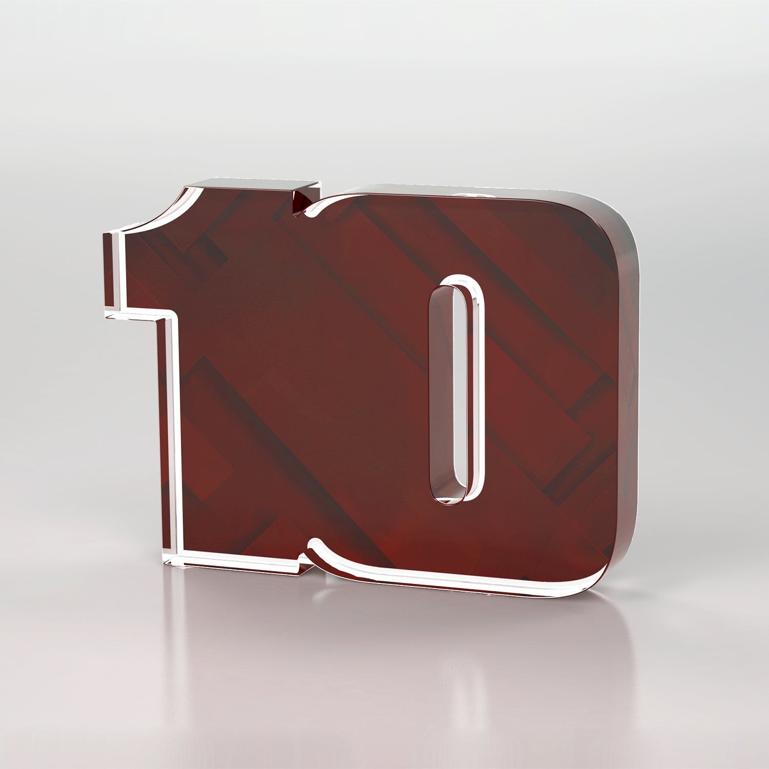 Anniversary Freestanding Award, Colors - 2 Digits