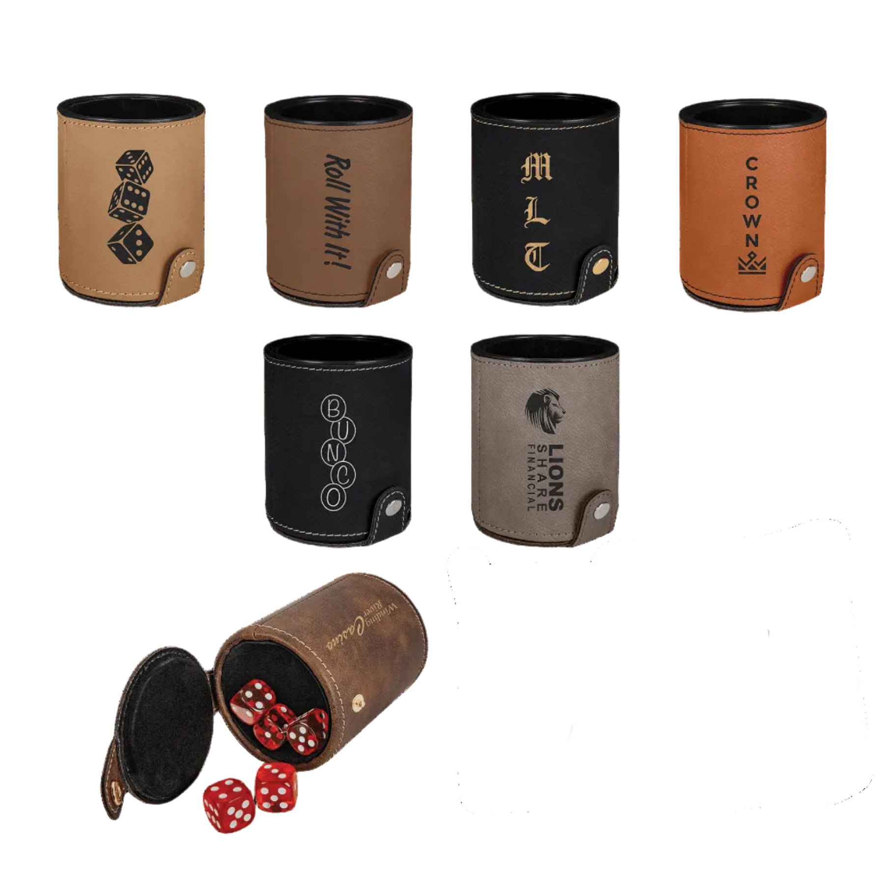 Dice Cup with 5 Die