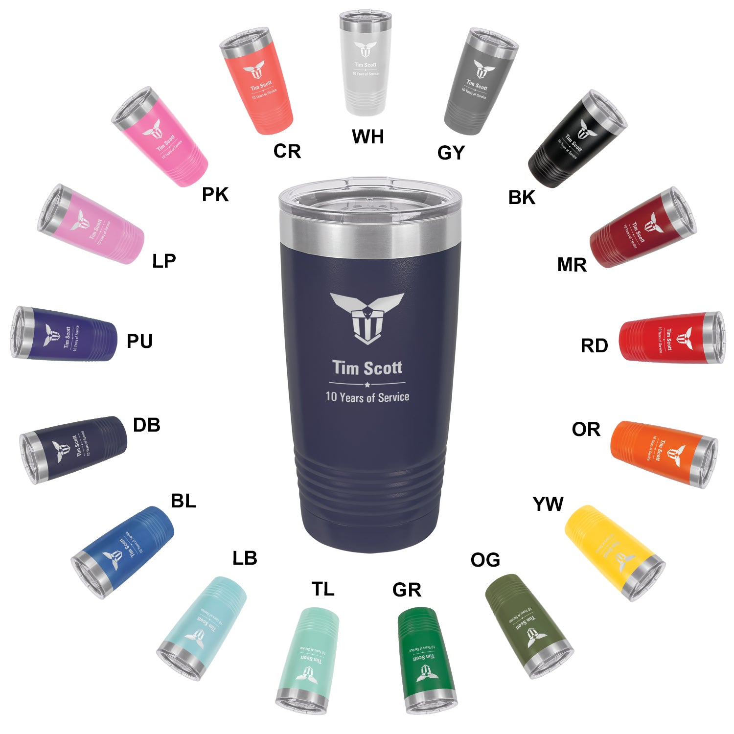 IRSCM711 Polar Camel 20 oz. Ringneck Tumbler
