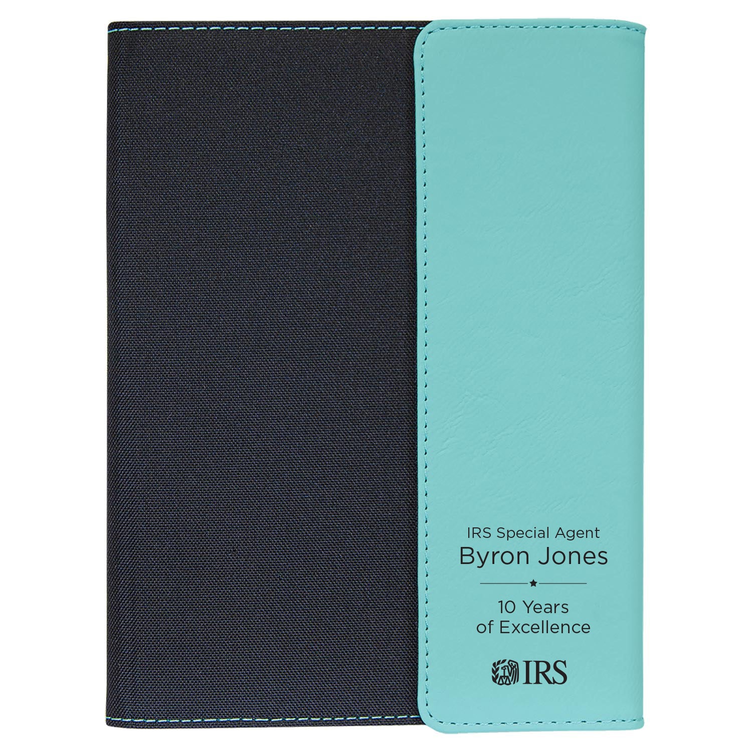 IRSCM720A Canvas Portfolio with Leatherette Accent, Small