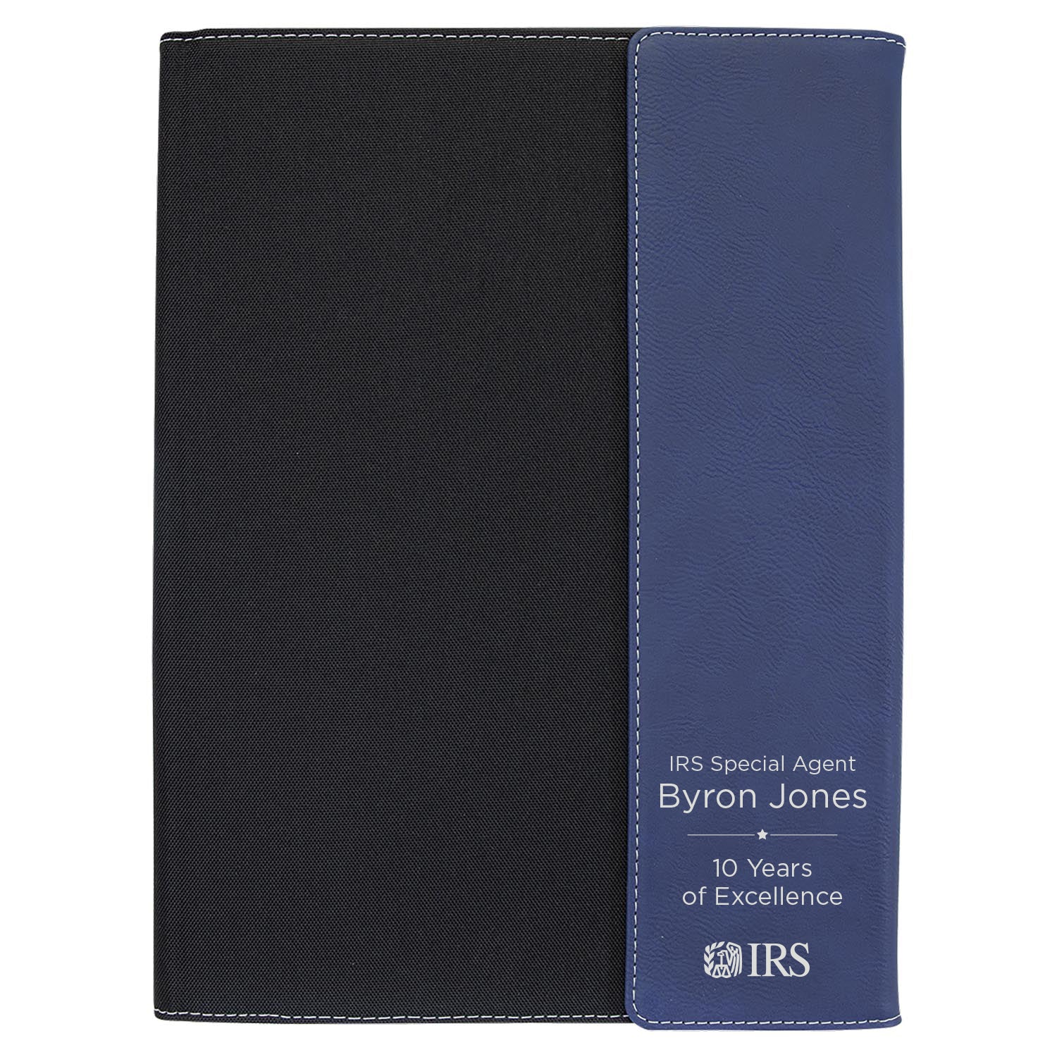 IRSCM720B Canvas Portfolio with Leatherette Accent, Large