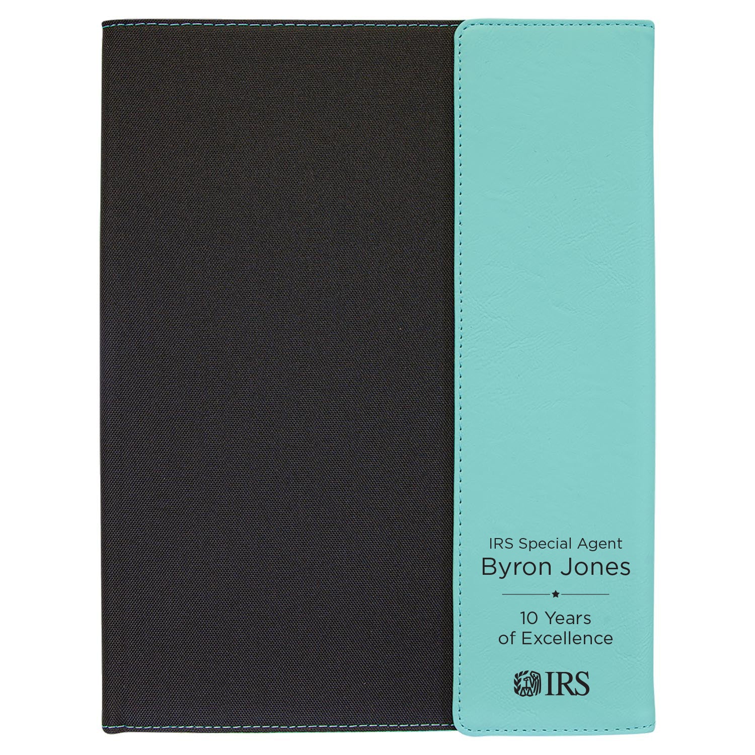 IRSCM720B Canvas Portfolio with Leatherette Accent, Large
