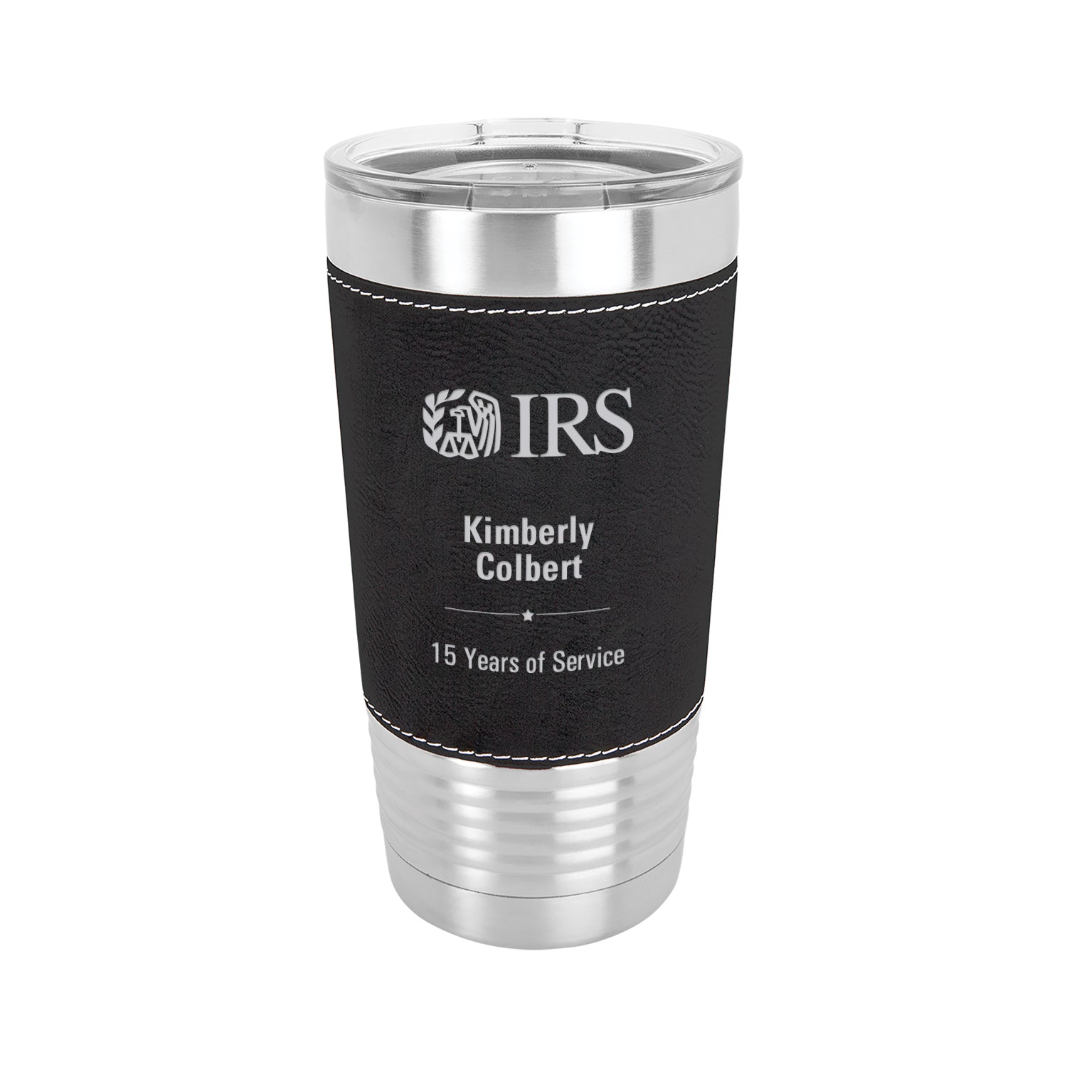 IRSCM732 Polar Camel Insulated Tumbler with Leatherette Grip