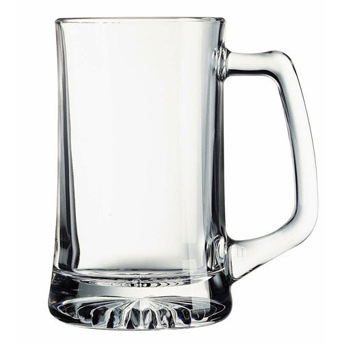 Engraved 25 oz Glass Beer Mug