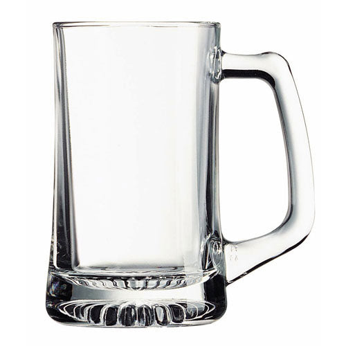 Engraved 15 oz Glass Beer Mug