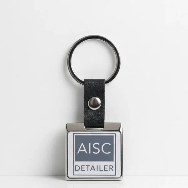 Sublimatable Keychain w/ White Insert (Choose Shape)