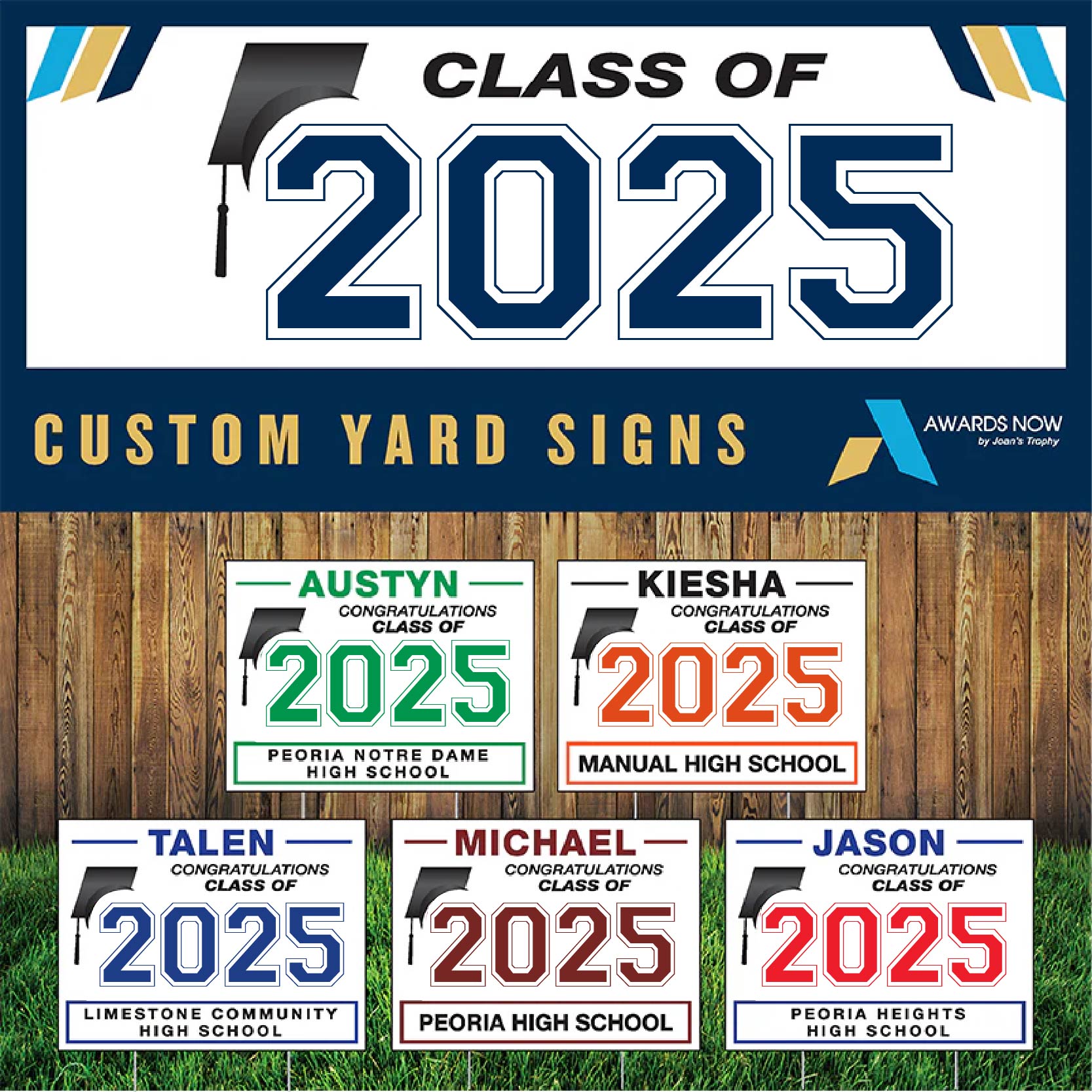 2025 Graduate Yard Sign