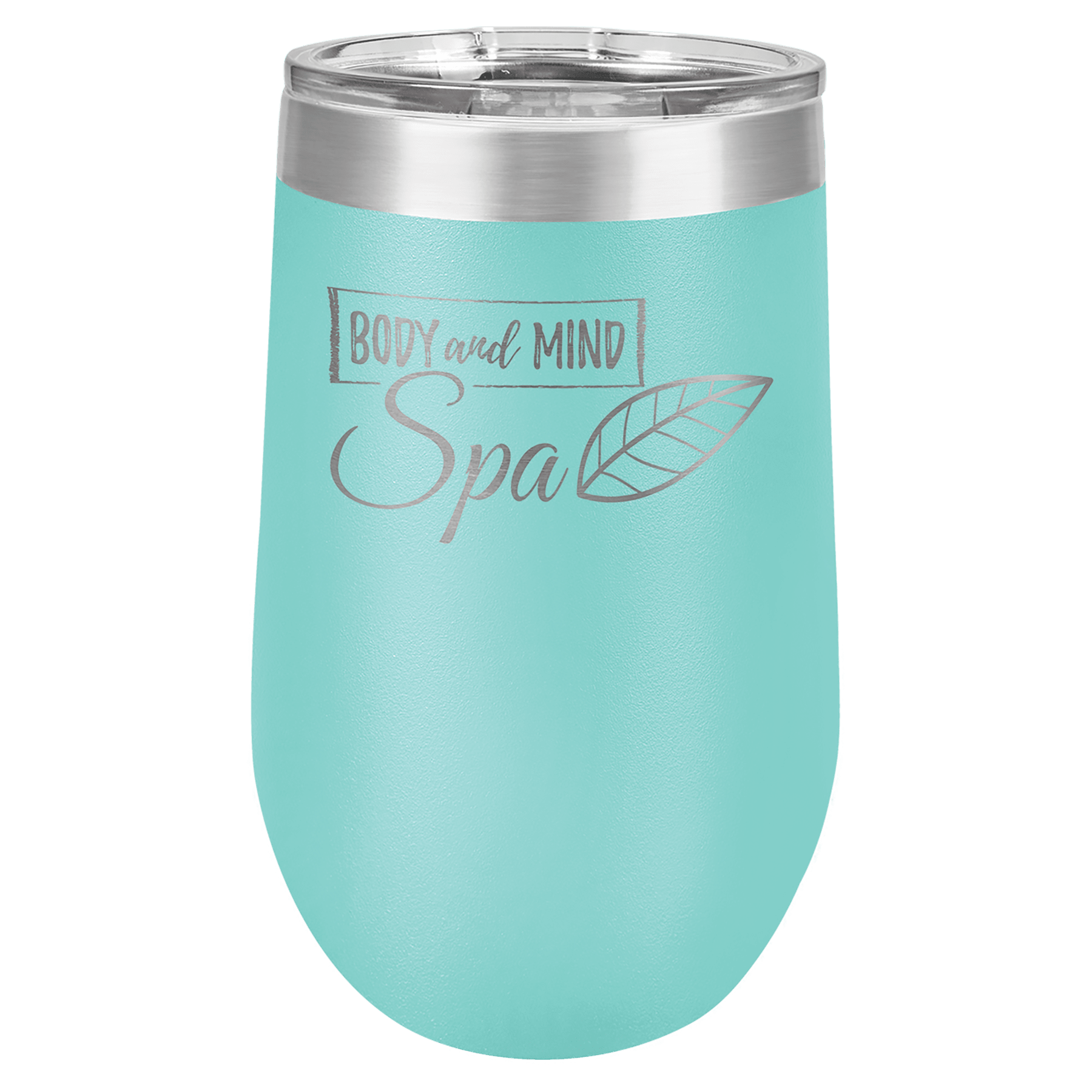16 oz Vacuum Insulated Stemless Wine Tumbler with "Free Engraving"