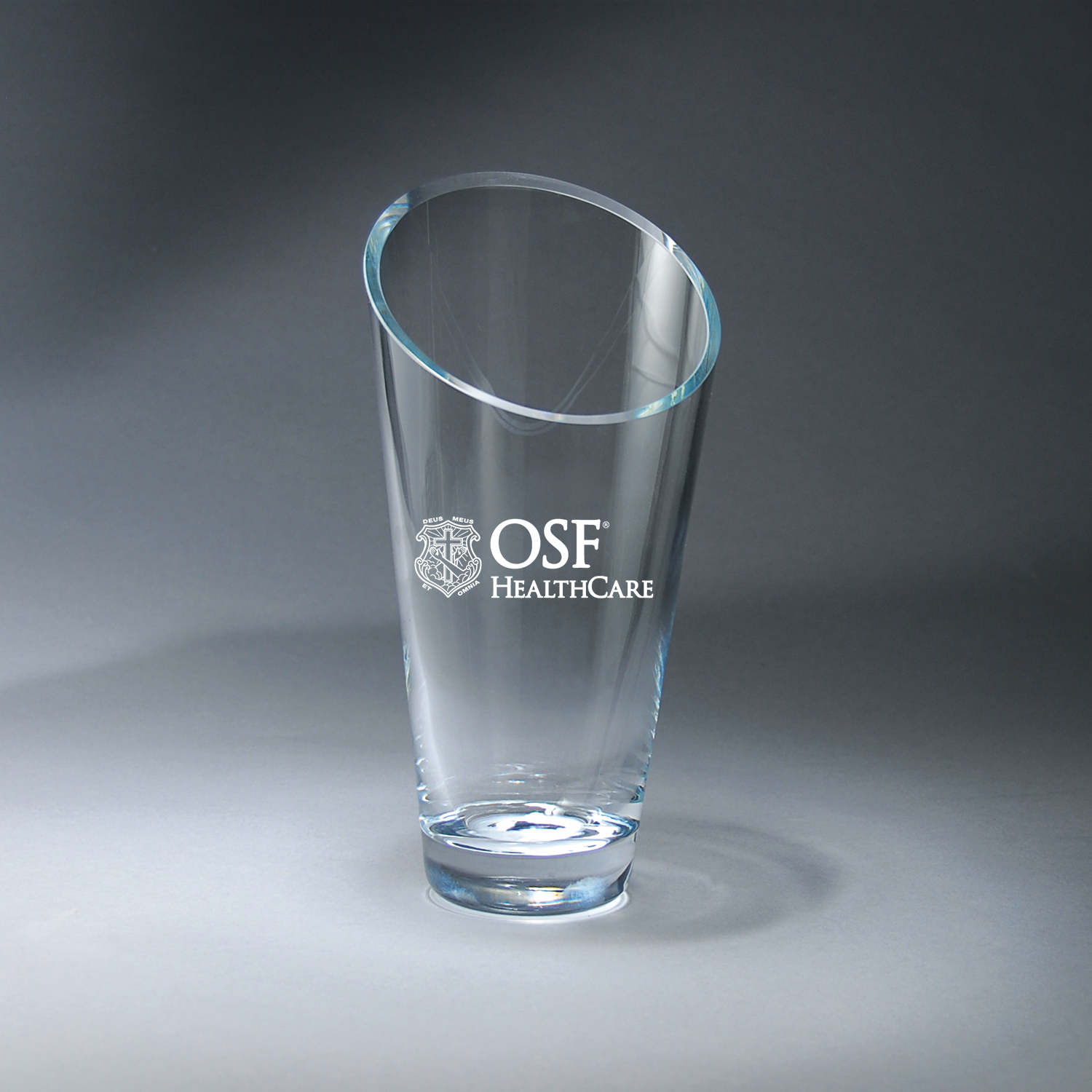 OSF Slant Top Vase - Medium