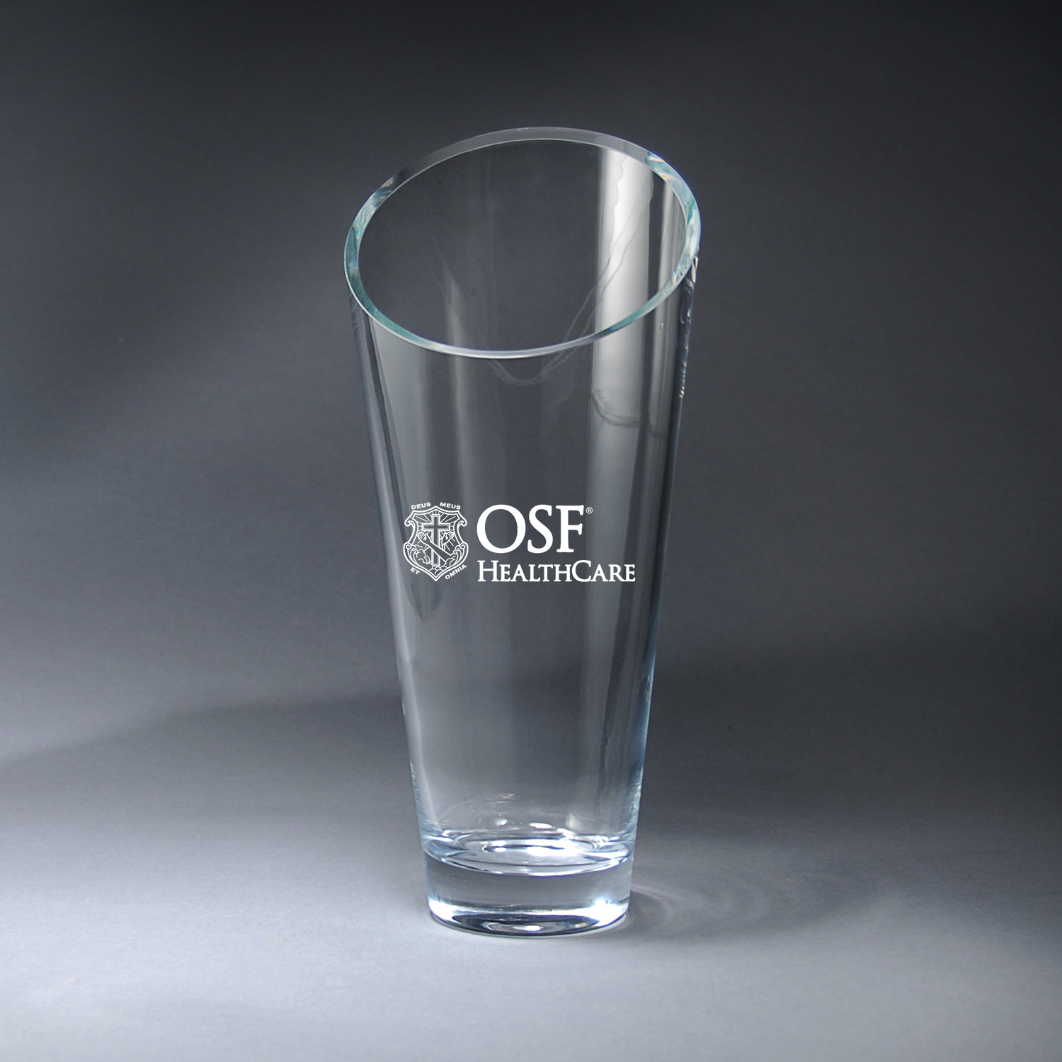 OSF Slant Top Vase - Large