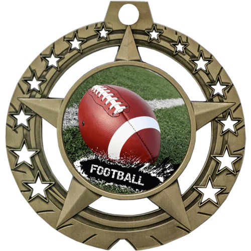 Jumbo Star Medal with Insert