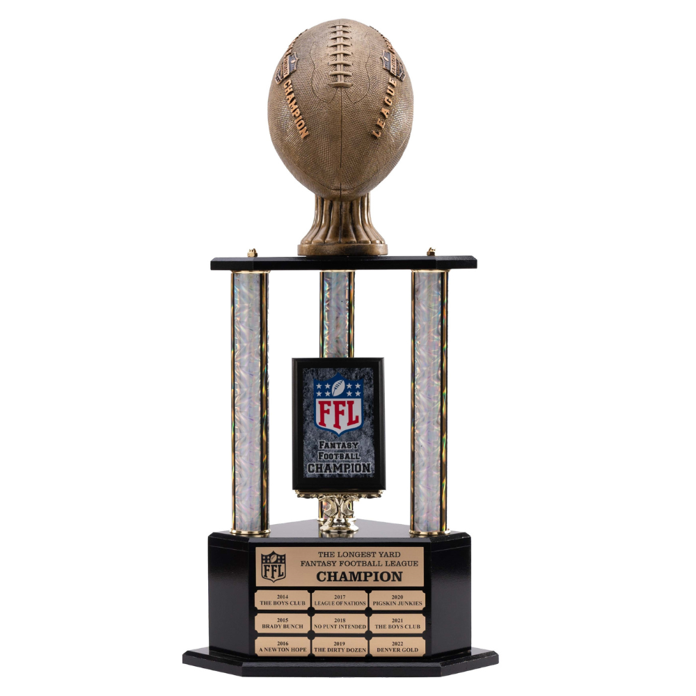 Large 3 Post Perpetual Trophy