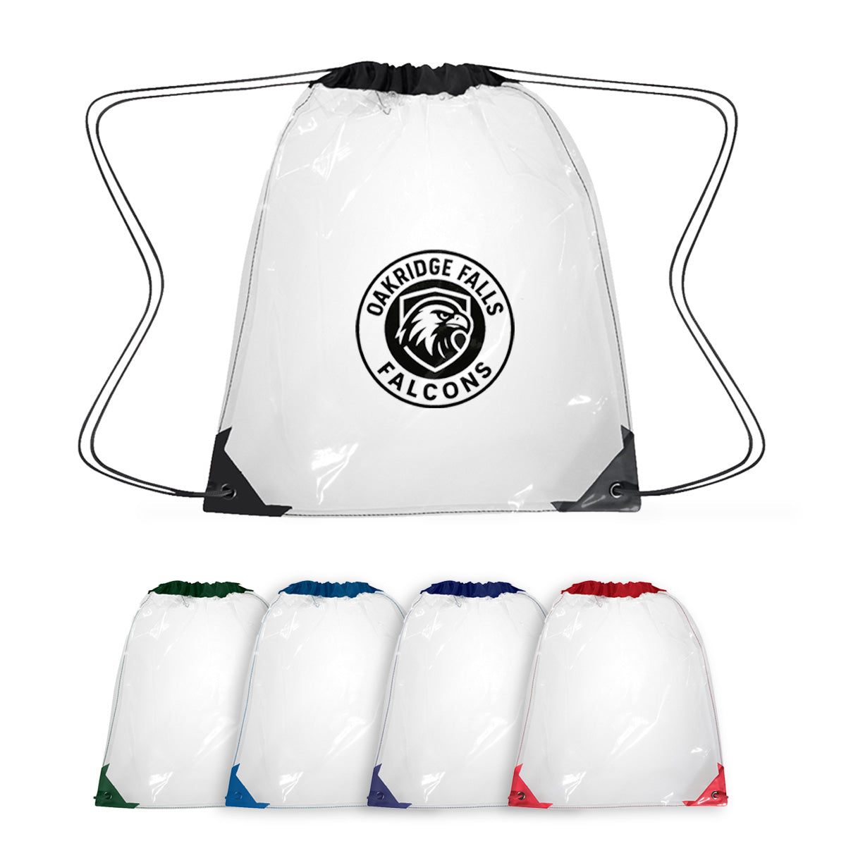 Clear Drawstring Backpack