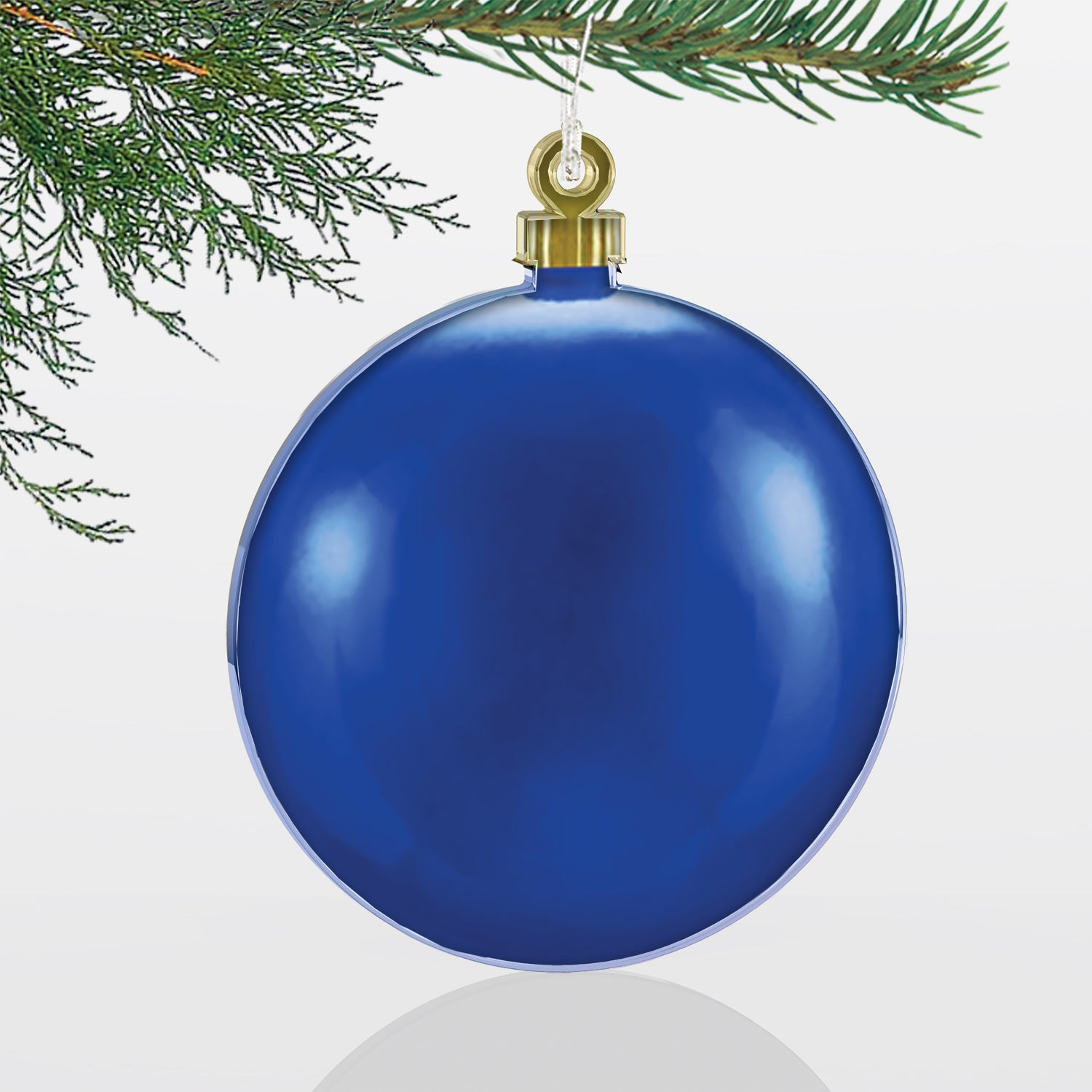 Round Acrylic Christmas Ornament