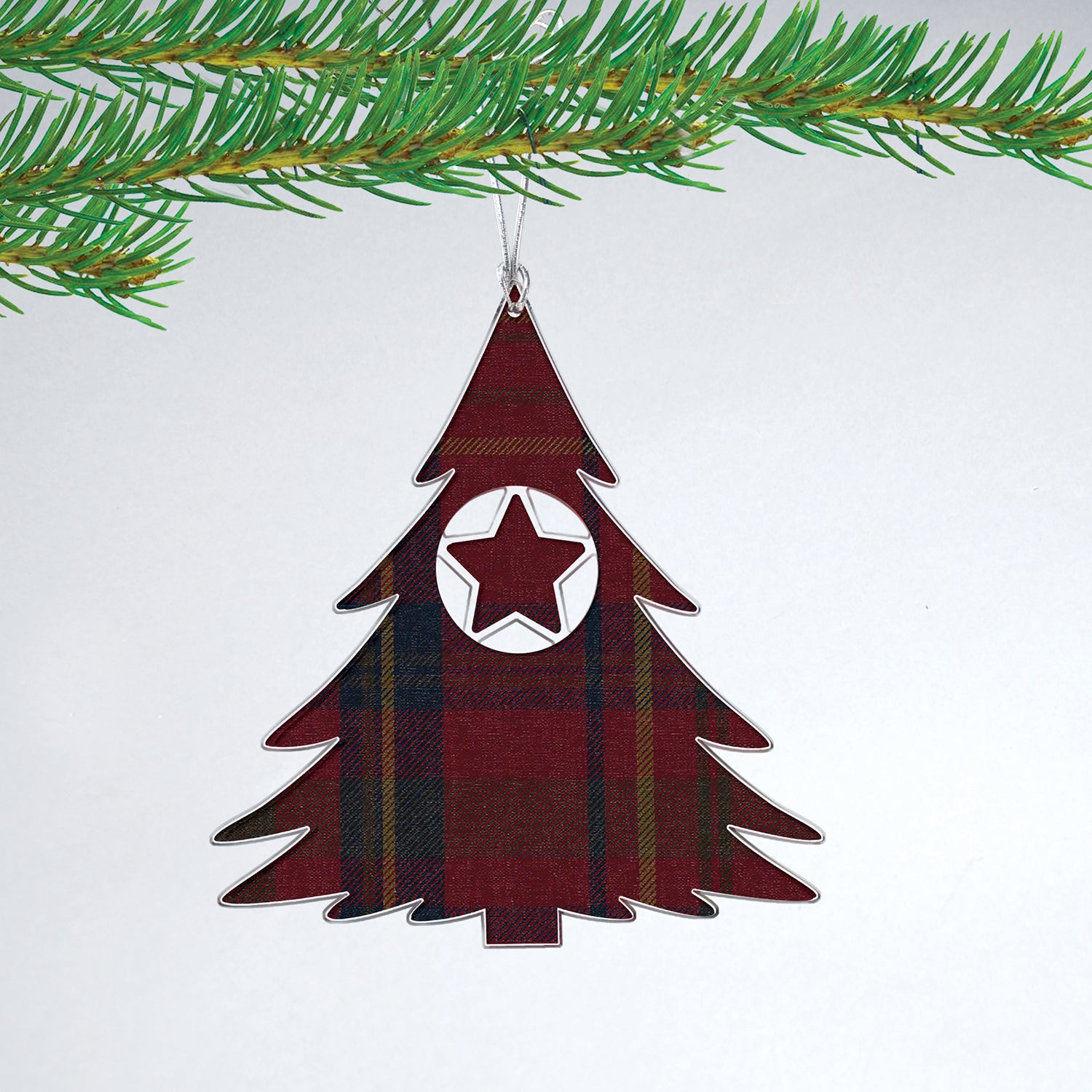 Acrylic Holiday Tree Christmas Ornament