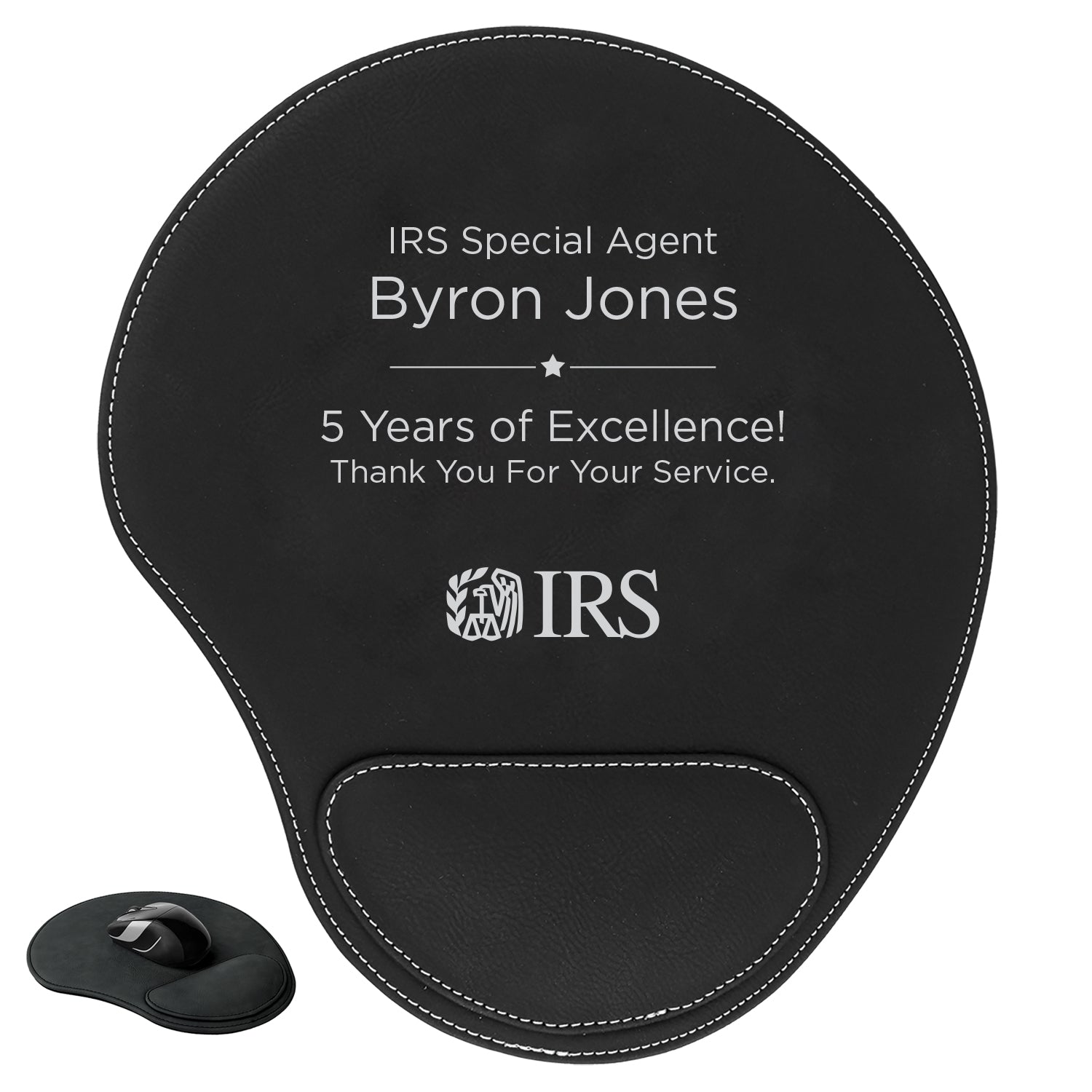 IRSCM452 Leatherette Mouse Pad