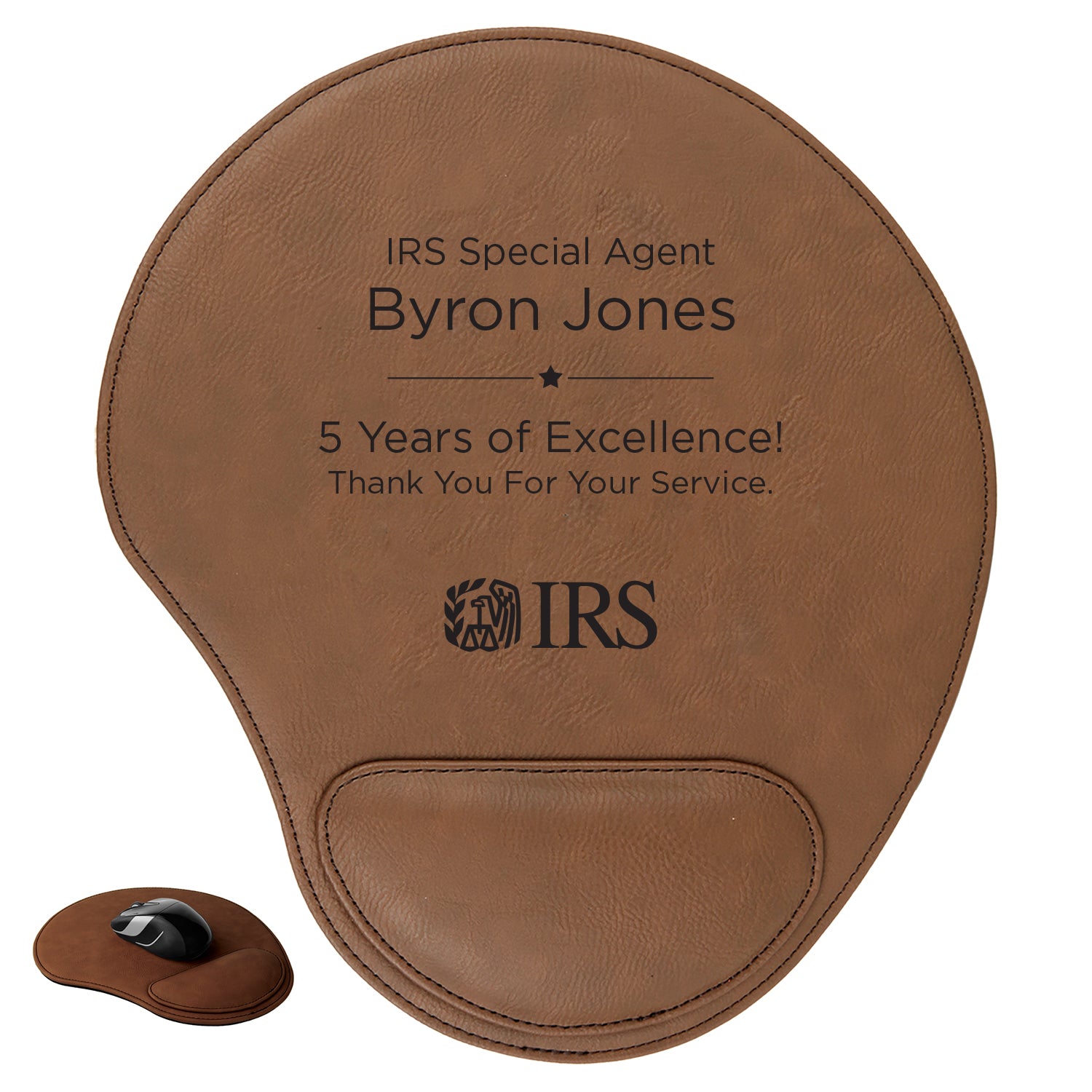 IRSCM452 Leatherette Mouse Pad