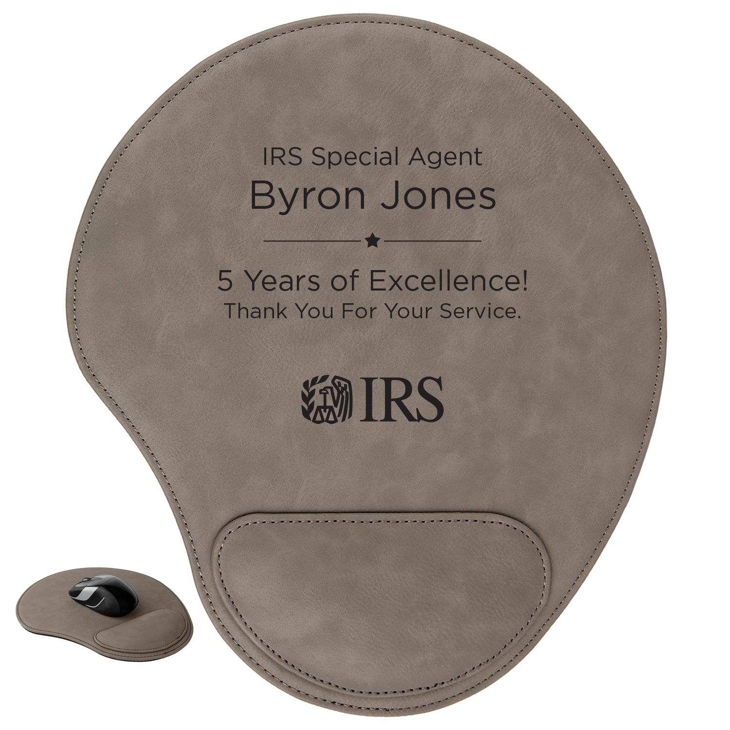 IRSCM452 Leatherette Mouse Pad