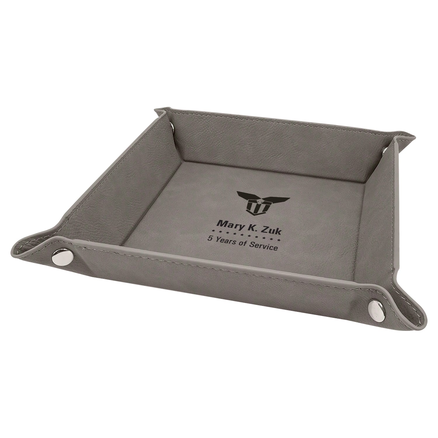 IRSCM735 Leatherette Snap Tray