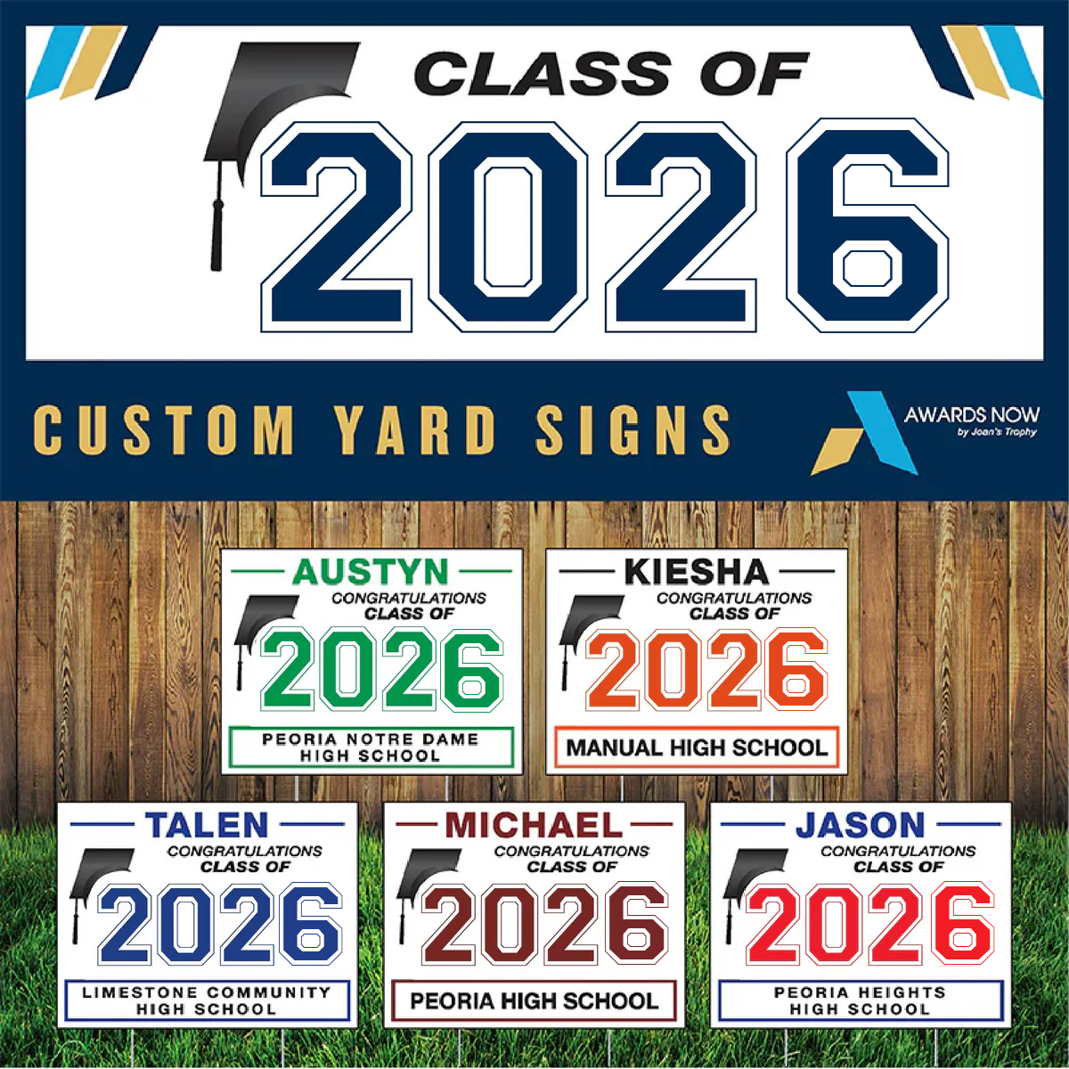 2026 Graduate Yard Sign