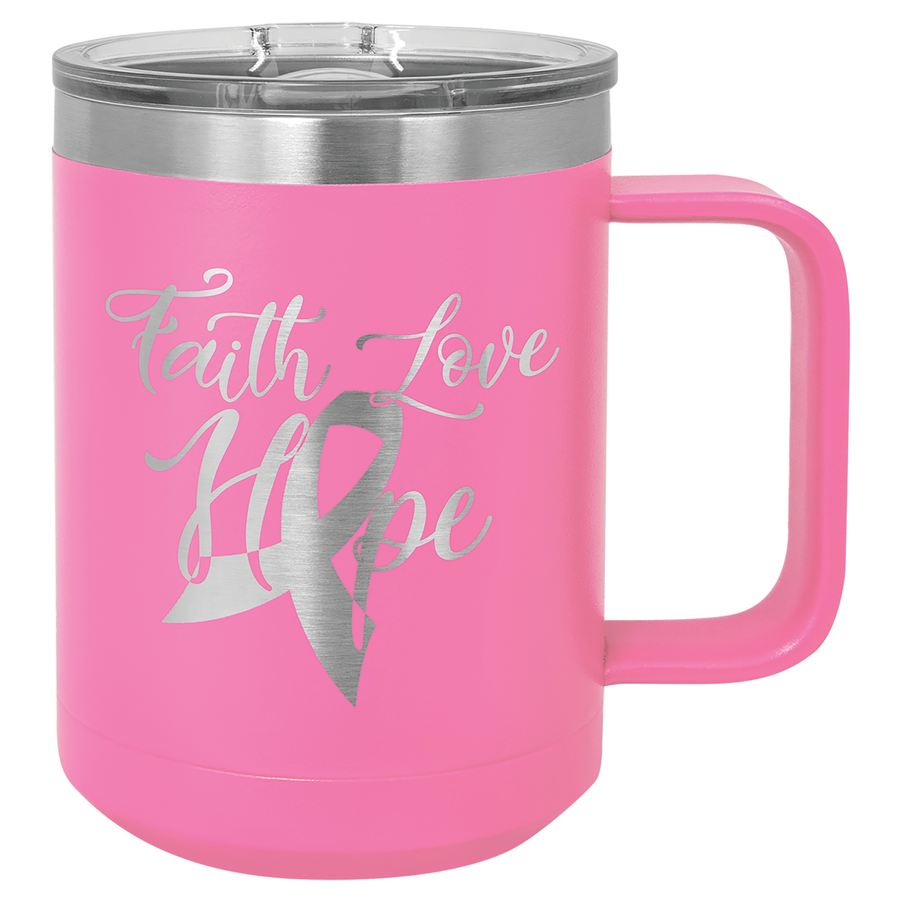 Polar Camel 15 Oz. Vacuum Insulated Mug with Slider Lid