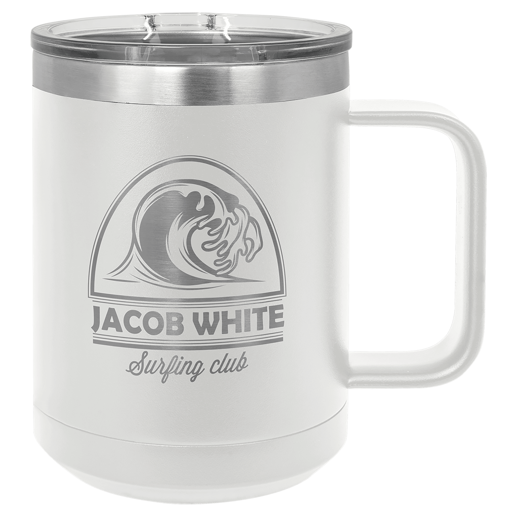 Polar Camel 15 Oz. Vacuum Insulated Mug with Slider Lid