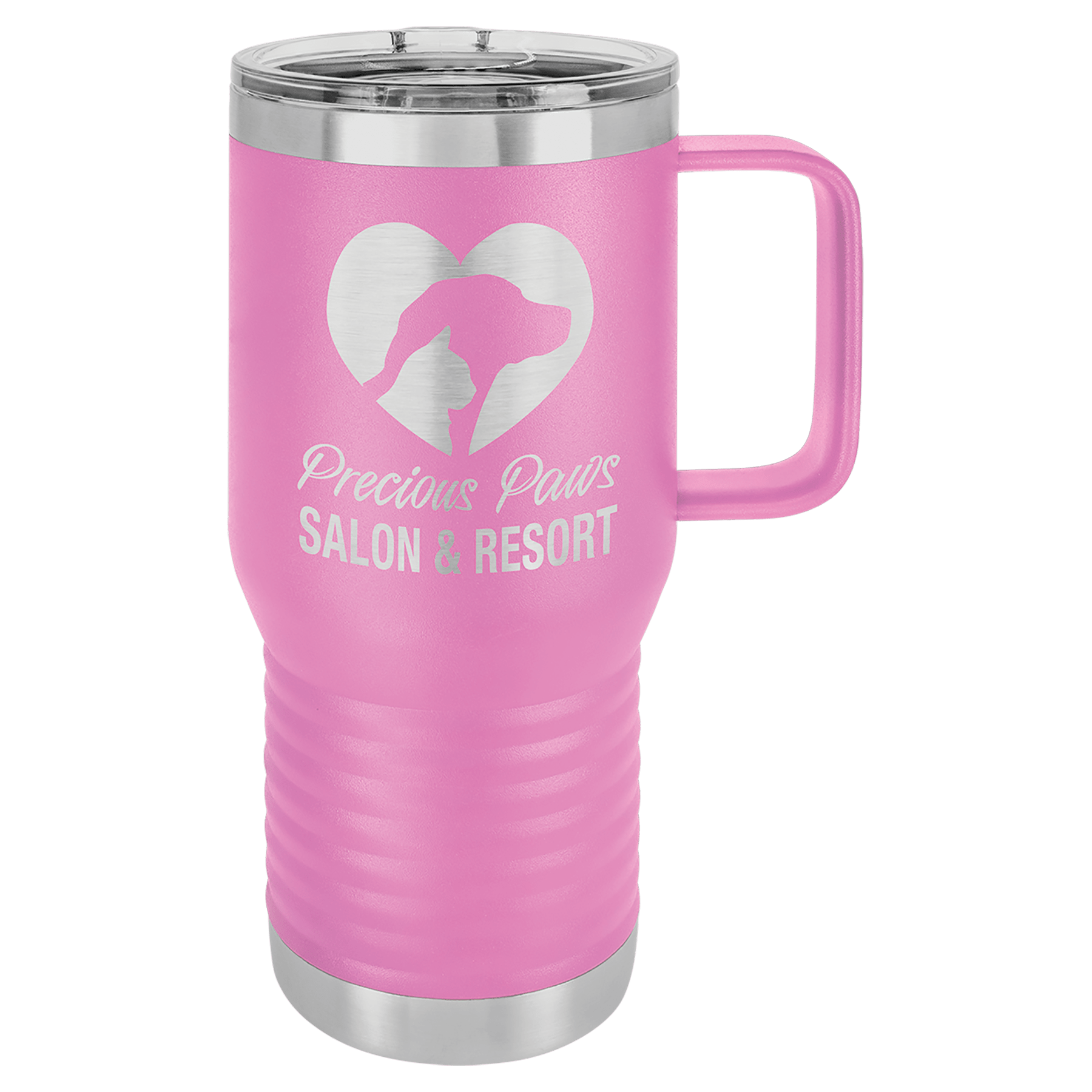 Polar Camel 20 Oz. Vacuum Insulated Travel Mug with Slider Lid