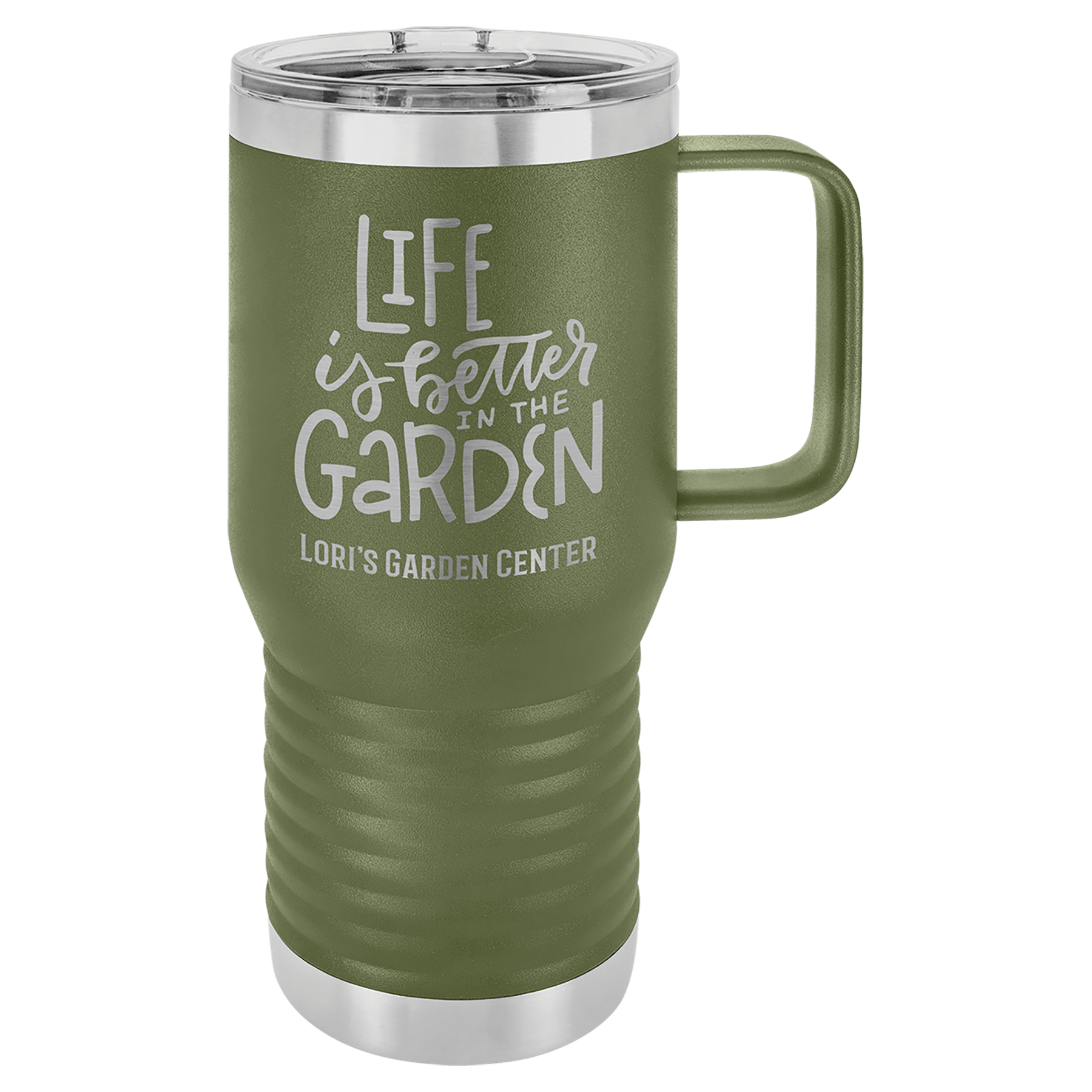 Polar Camel 20 Oz. Vacuum Insulated Travel Mug with Slider Lid