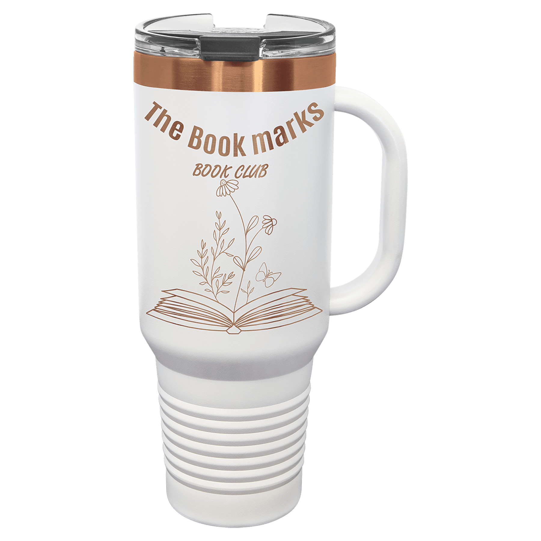 40 oz Vacuum Insulated Stanley Style Travel Mug with Straw and "Free Engraving"