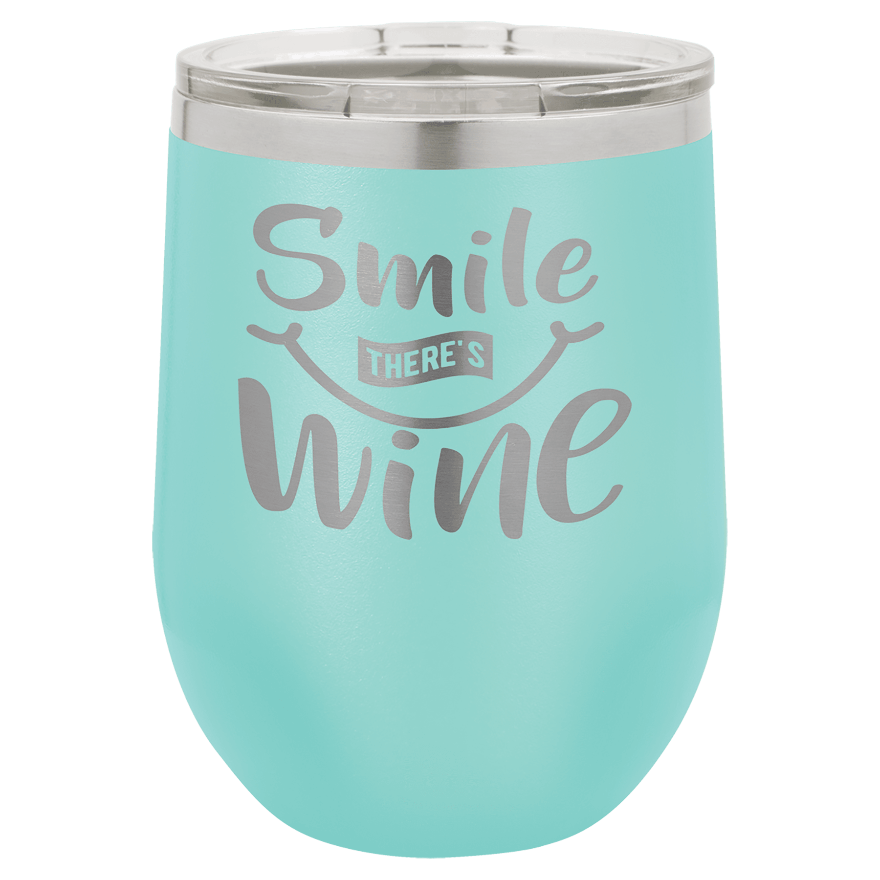 12 oz Vacuum Insulated Stemless Wine Tumbler with "Free Engraving"