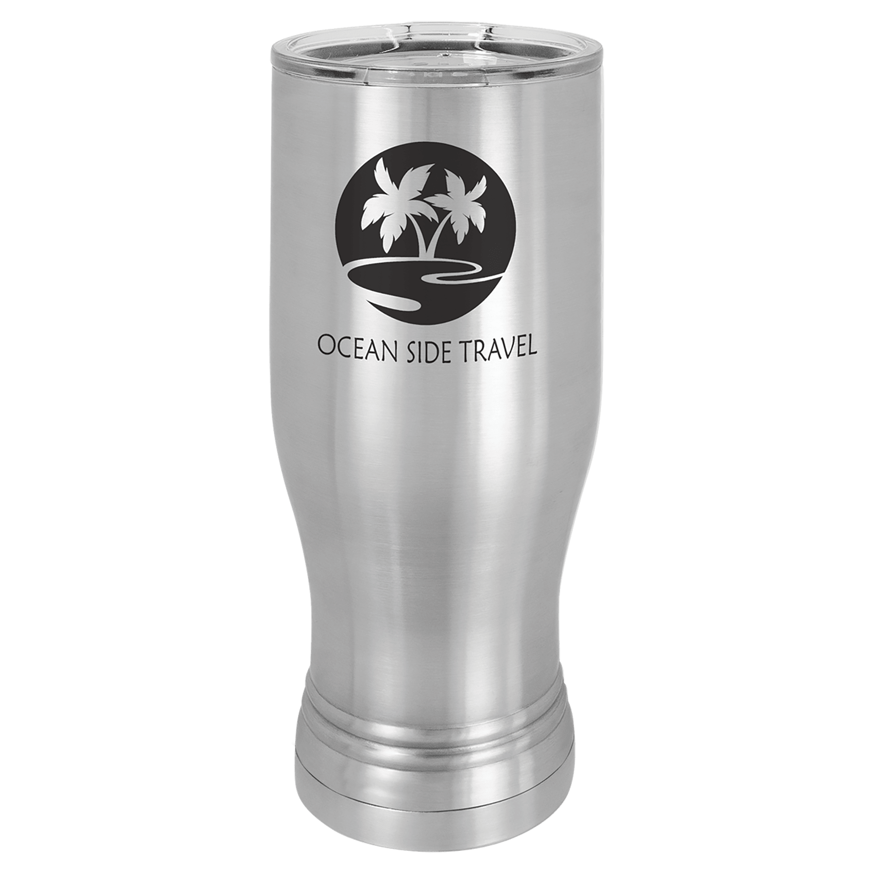 14 Oz. Polar Camel Pilsner W/Clear Lid