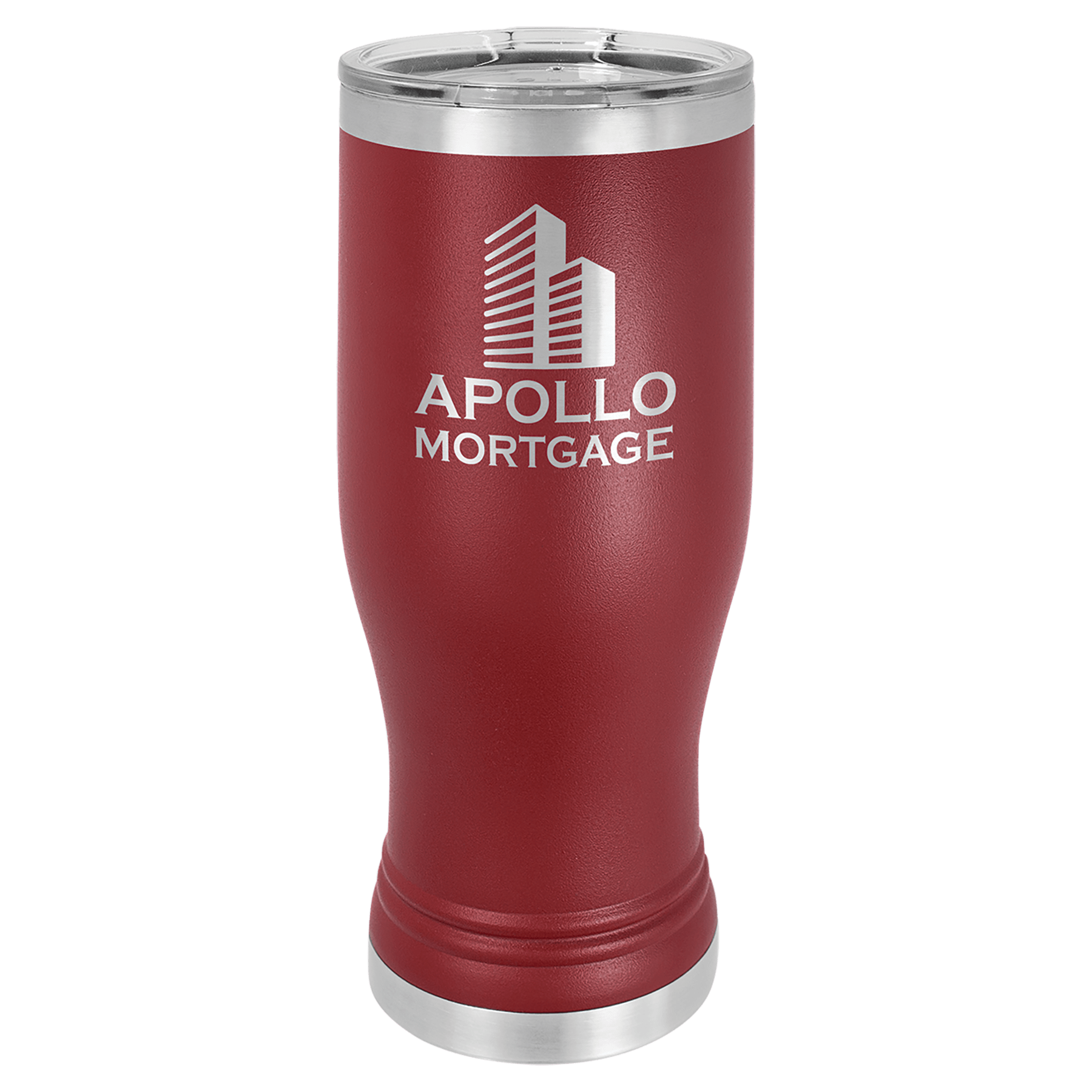 20 Oz. Polar Camel Pilsner W/Clear Lid