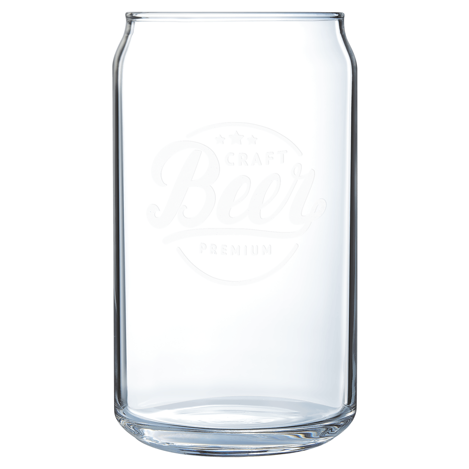 16 Oz Can Glass