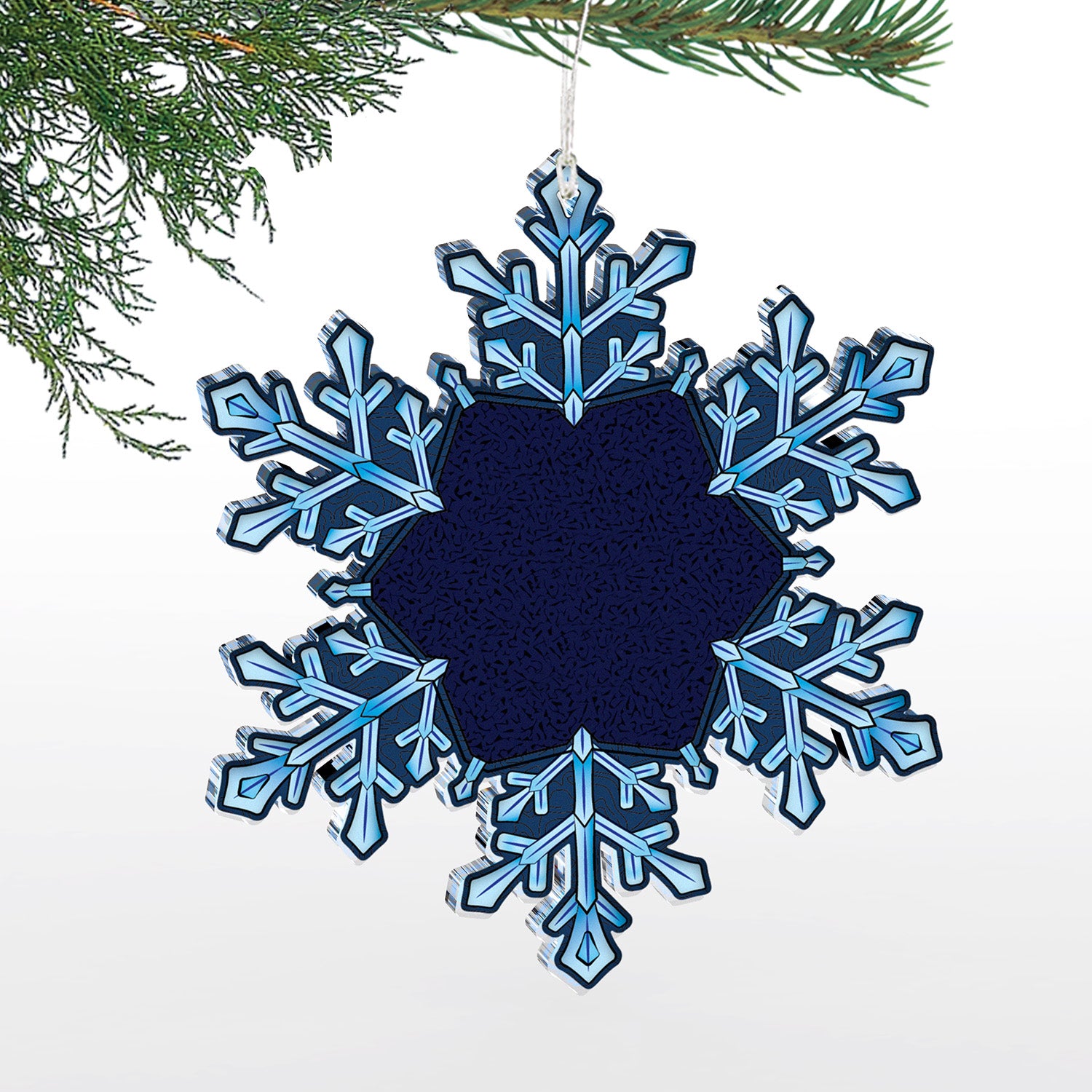 Snowflake Acrylic Christmas Ornament