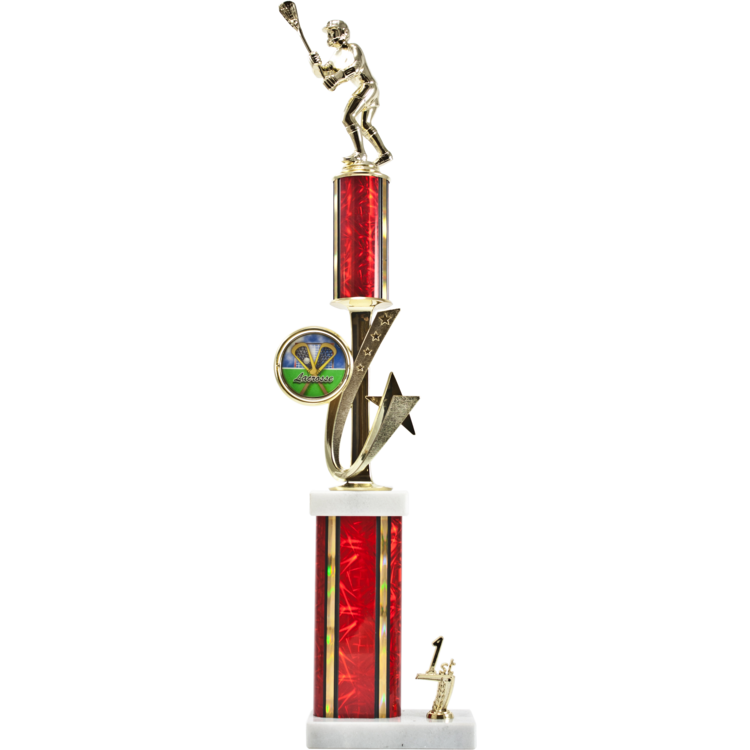Exclusive Shooting Star Spinner Riser Two-Tier Trophy