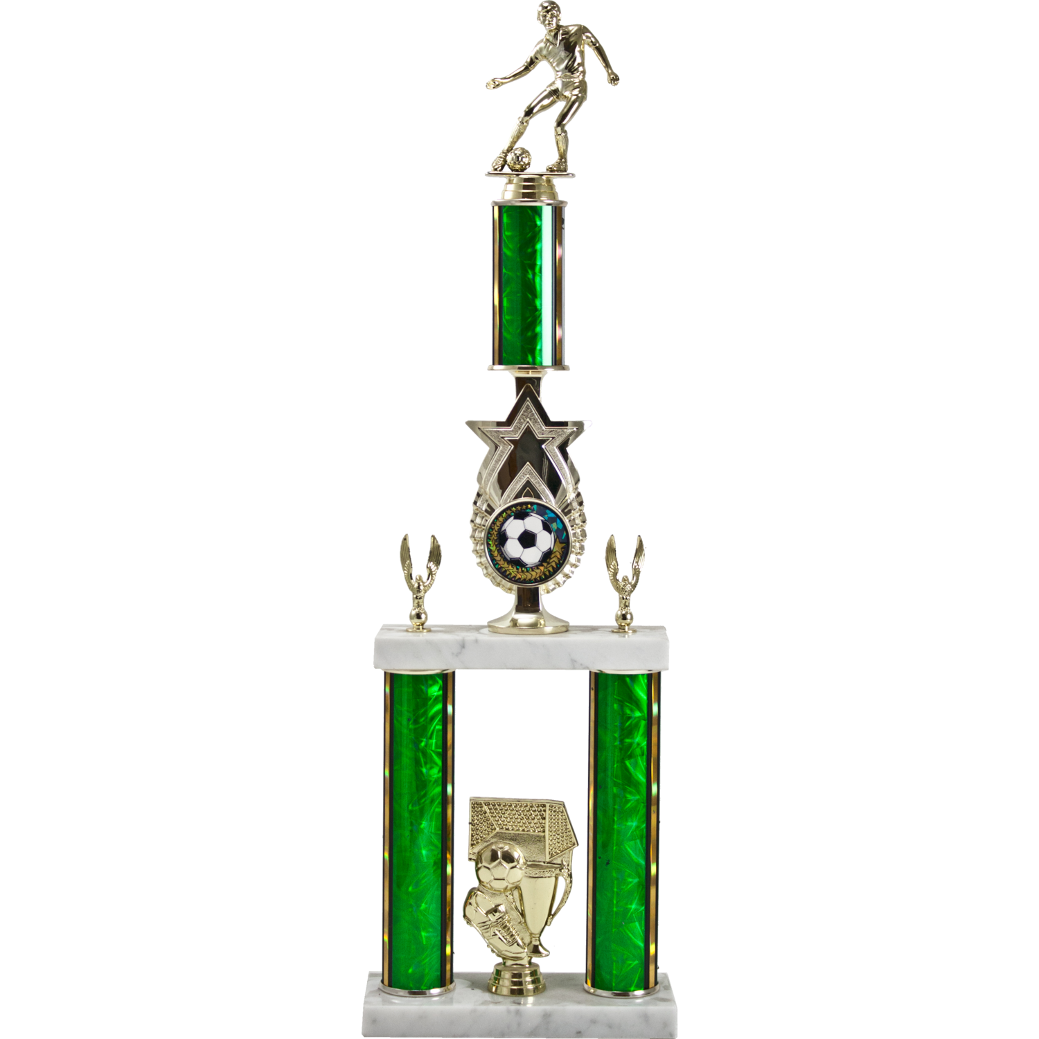 Star Riser 2-Post Trophy