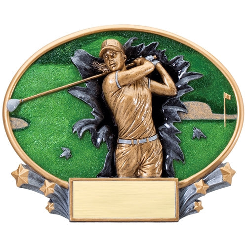 Female Golf Burst Thru SilverStone Motion Award