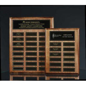 Perpetual Walnut Plaque with Magnetic Plates